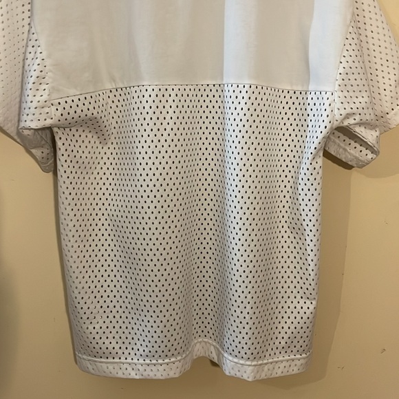 Adidas Stellasport Oversized Grey and White Mesh Back T-Shirt Size XS - Picture 11 of 16